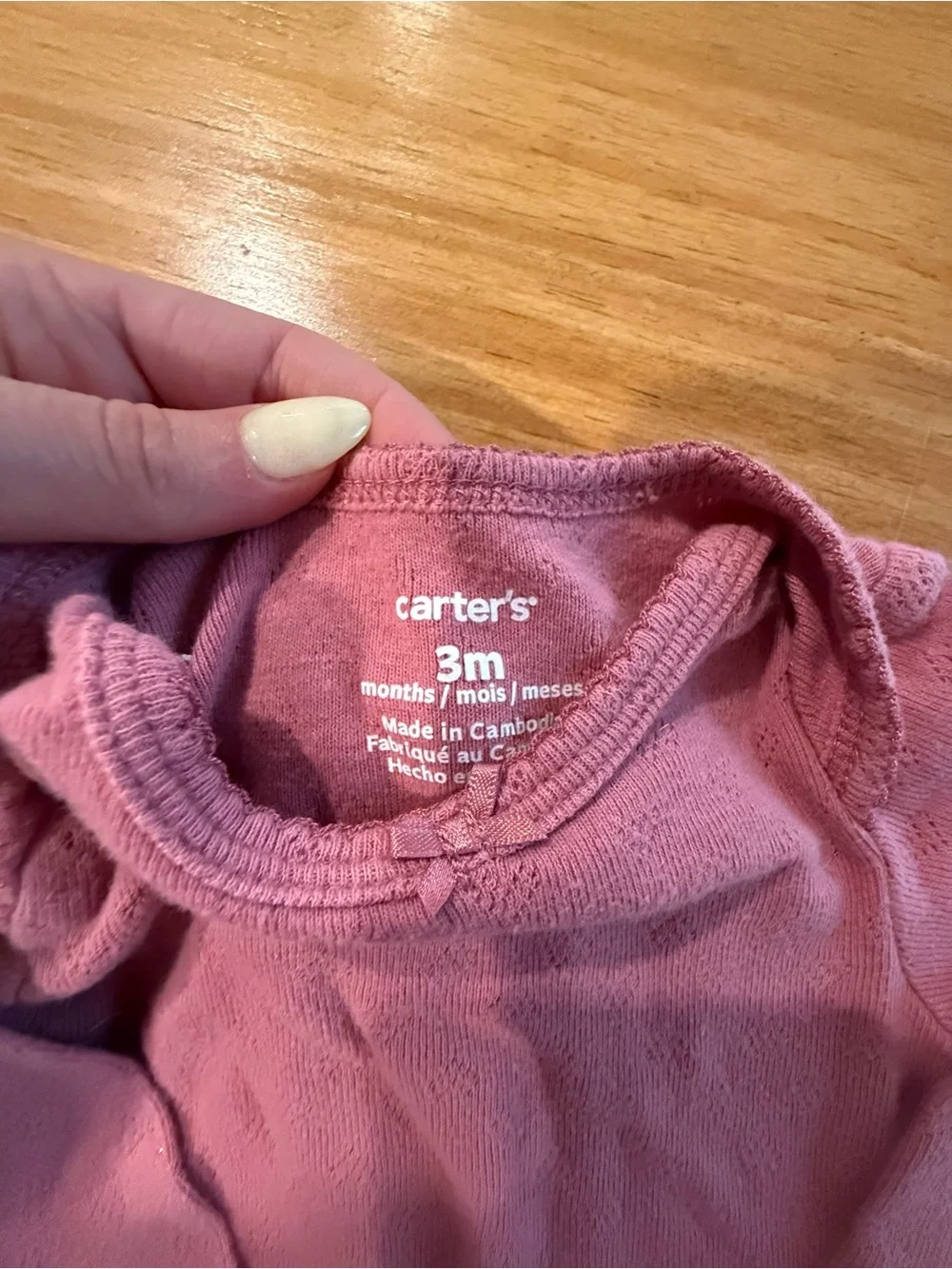 Set of 4 - Carter's onesie’s